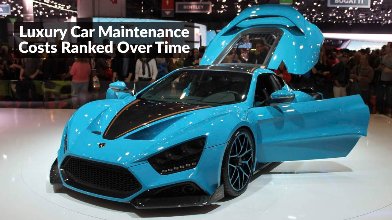 Luxury Car Brands Ranked by Maintenance & Repair Costs Over Time